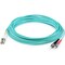 Add-On This Is A 3M Lc (Male) To St (Male) Aqua Duplex Riser-Rated Fiber ADD-ST-LC-3M5OM4 - alternate 1